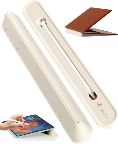 ergounion Soporte de silicona 3 en 1 para laptop, elevador de teclado para escritura y lectura ergonómica, soporte de refrigeración portátil para