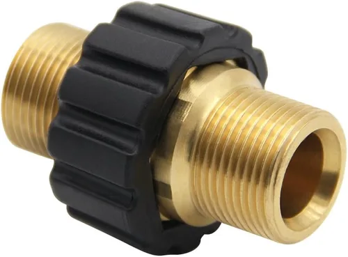Miniatura 3 de Twinkle Star - Conector rápido de manguera de lavado a presión, conector de rosca métrica macho M22, TWIS375