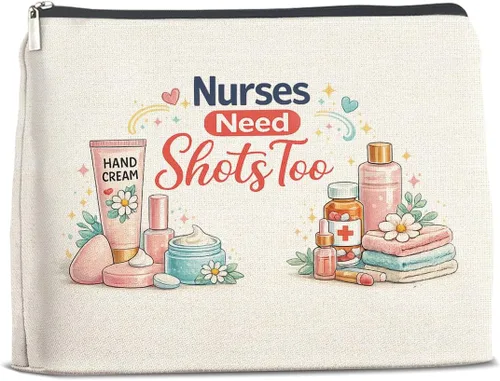 Miniatura 19 de YeleY Art Gifts Makeup Bag for Women, It's a Good Day to Make Art Cosmetic Pouch, Artist Gift Thank You Present Travel Toiletry Bag