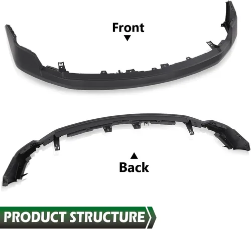 Miniatura 3 de GRAND ORANGE Cubierta de parachoques trasero imprimada compatible con Chevy Aveo Sedan LS LT 2007 2008 2009 2010 2011 95978858 GM1100791 negro