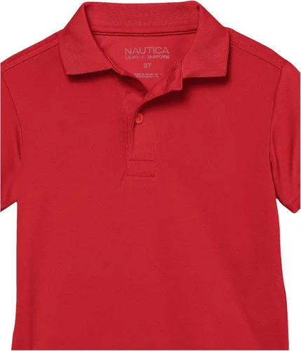 Miniatura 2 de Nautica - Camiseta de polo de manga corta para uniforme escolar de niño.