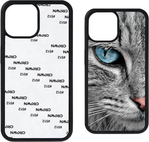 Miniatura 12 de 5 fundas de teléfono de sublimación para iPhone 13 Mini 5.4 pulgadas sublimación espacios en blanco imprimibles fundas de teléfono personalizadas