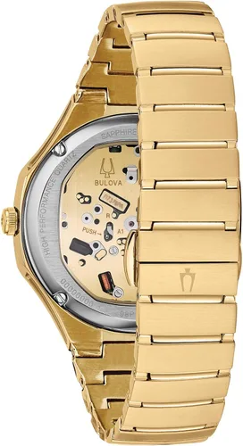 Miniatura 3 de Bulova Ladies Curv Quartz Diamond Stainless Steel Bracelet Watch
