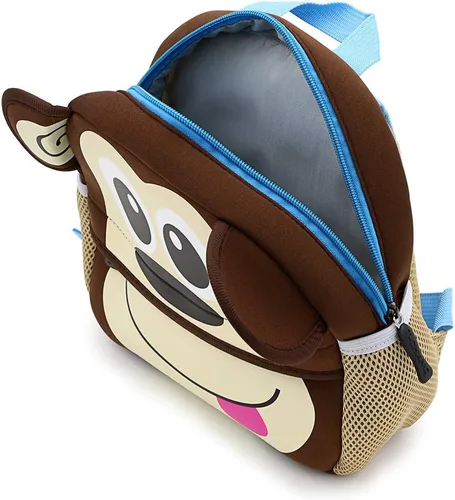 Miniatura 5 de Hipiwe, mochila para bebés, niños, niñas, para jardín de infantes, de neopreno, con adorables caricaturas animadas, para niños de 1 a 5 años