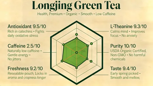 Miniatura 2 de ZenVerdant USDA - Té verde orgánico Dragon Well de 12 onzas, hoja suelta Hangzhou Longjing de alta calidad, cosecha de primavera, fresco, tierno