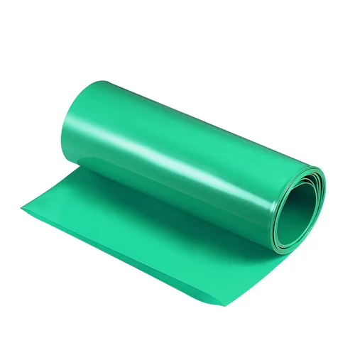 Miniatura 11 de MECCANIXITY Tubo termorretráctil de PVC de envoltura de batería 5.000 in de diámetro 7.874 in plano 4.9 ft buen aislamiento claro para paquete