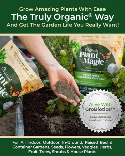 Miniatura 3 de Organic Plant Magic - Fertilizante granular de liberación lenta Truly Organic™: Gránulos de alimentos para plantas de larga duración - Flores