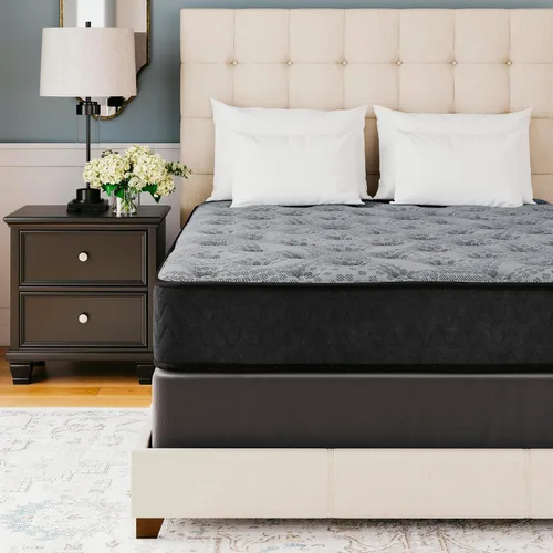 Miniatura 12 de Diseño de firma de Ashley - Colchón híbrido de 10 pulgadas tamaño individual Comfort Plus con soporte lumbar, espuma viscoelástica de gel, libre