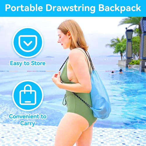 Miniatura 7 de Portabebés, cabestrillo ajustable de doble uso para bebés, soporte portabebés de pecho con mochila con cordón para recién nacidos a niños pequeños