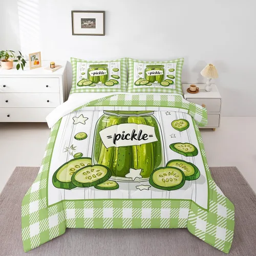 Miniatura 16 de Juego de edredón lindo de perro y gato, tamaño matrimonial, juego de ropa de cama colorido con estampado de patas de cachorro, 3 piezas para niños