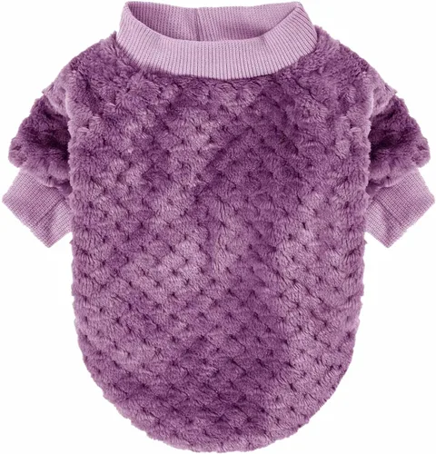 Miniatura 3 de Suéter para perro, paquete de 2 o 3 suéteres para perros pequeños, medianos o gatos, ropa cálida y suave de franela para perros, niña o niño