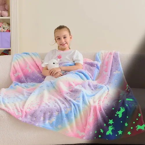 Miniatura 28 de Wajade Regalos de Fútbol Juguetes para Niños y Niñas - Manta de Fútbol que Brilla en la Oscuridad, Decoración de Cumpleaños y Navidad para Niños