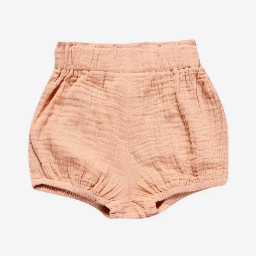 Miniatura 2 de Conjunto de 3 piezas de pantalones cortos para recién nacidos, para bebés, niñas y niños, mezcla de lino y algodón, lindos pantalones cortos