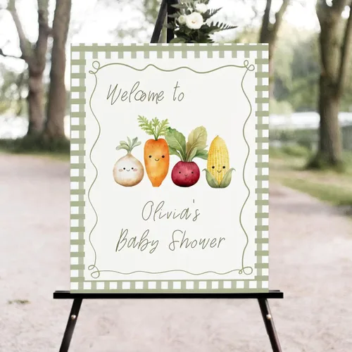 Miniatura 15 de Letrero personalizado de bienvenida para baby shower de baloncesto, letreros deportivos florales para baby shower #7h50