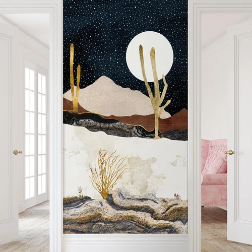 Miniatura 230 de SIGNFORD - Papel tapiz de diseño de bosque, removible para dormitorio o sala de estar, 100 x 144 pulgadas Bosque1-1911-m17
