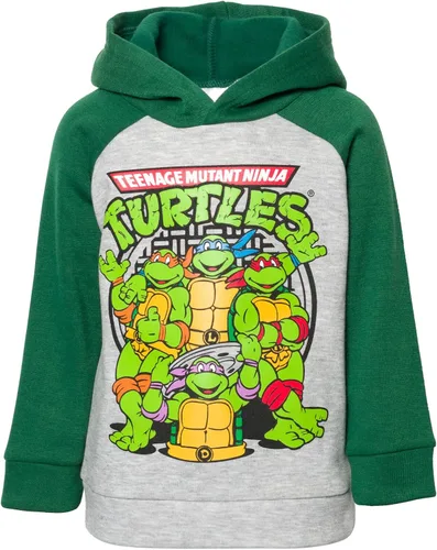 Miniatura 6 de Teenage Mutant Ninja Turtles Conjunto de sudadera con capucha y pantalones de forro polar, tallas para niños pequeños y grandes (2T - 18-20)