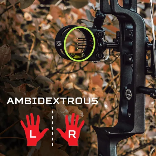Miniatura 3 de CBE Tactic Micro Bow Sight, negro, 5 pines