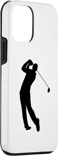 Miniatura 3 de iPhone 12 mini jugador de golf golfista con club de golf caso deportivo