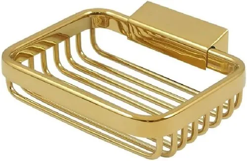 Miniatura 2 de Deltana WBR4535U15 Cesta de alambre rectangular con soporte de jabón de 4 1/2 pulgadas Níquel