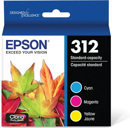 Miniatura 2 de Epson T312923 Claria Photo HD Color Combo Pack de tinta de cartucho de capacidad estándar y tinta T314XL Claria Photo HD - Paquete múltiple