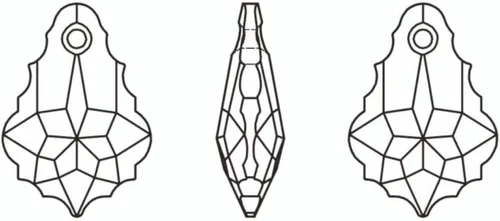 Miniatura 5 de 20pcs checa facetado cristal barroco lámpara colgante gota perlas Suncatcher 0.866 in febrero amatista púrpura piedra natal