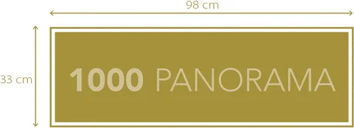 Miniatura 4 de Clementoni 61883 61883-Jigsaw Panorama Harry Potter - Rompecabezas para adultos, 1000 piezas, multicolor