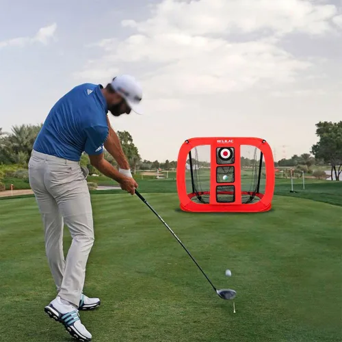 Miniatura 7 de RELILAC Red desplegable de chipping para golf - accesorios de objetivo de golf para interiores y exteriores para precisión en el patio trasero
