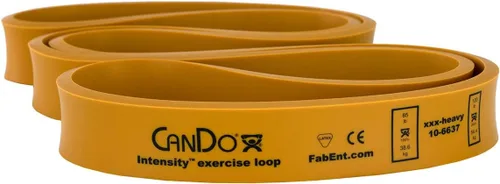 Miniatura 5 de CanDo Intensity Loop - Banda de resistencia para ejercitador de 40 pulgadas para terapia física, entrenamiento de fuerza, rehabilitación y ejercicio