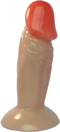 Consolador pequeño de 3.94 pulgadas, pequeño enchufe anal, entrenamiento anal, mini consolador realista para principiantes, juguetes sexuales anales