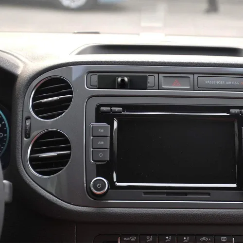 Miniatura 3 de KUNGKIC Soporte universal para teléfono de automóvil compatible con Volkswagen VW Tiguan 2012 2013 2014 2015 2016 Soporte de teléfono ajustable
