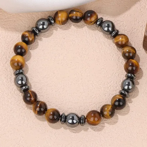 Miniatura 5 de GolbalJew Pulsera curativa para mujer, pulseras de cuentas de ansiedad, joyería de piedra curativa, pulsera de cristal para aliviar el estrés