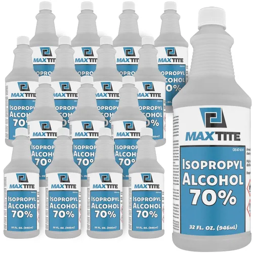 Miniatura 5 de MAXTITE Alcohol isopropílico 70% (1 galón (32oz, 4 paquetes))