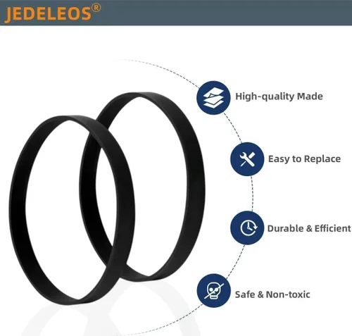 Miniatura 2 de JEDELEOS Correas de repuesto para modelos de vacío giratorios de aire Black and Decker BDASV101 BDASV102 BDASV103 BDASV104 BDASL201 BDASL202