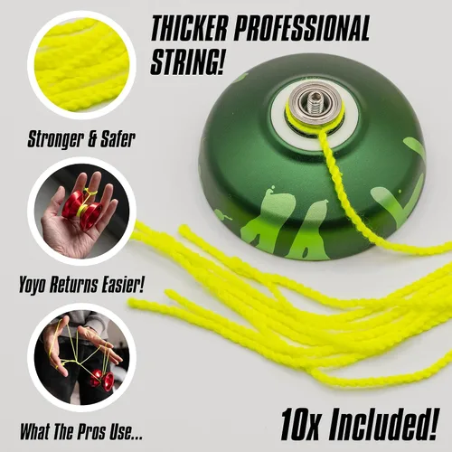 Miniatura 4 de REVLO Un yoyo profesional de alta gama El Yo Yo para adultos con cuerda profesional incluida Cambia fácilmente entre Yoyoing sensible