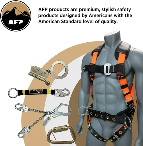 Miniatura 8 de AFP Protección contra caídas de acero de aleación de alta resistencia, reutilizable, ajustable, con bisagras, soporte de anclaje de techo inclinado