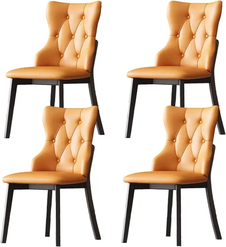 Miniatura 24 de Upholstered Dining Chairs Set, Modern Kitchen Dining Chairs Backrest Reading Office Desk Chair, for Living Room & Bedroom, Living Room, Home