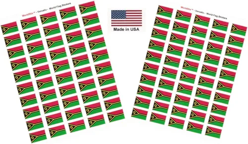 Miniatura 117 de 100 calcomanías de la bandera de Alaska; 1.5" x 1" hechas en Estados Unidos, calcomanías autoadhesivas de la bandera del estado para álbumes