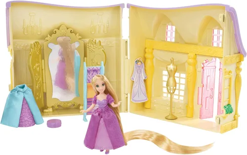 Miniatura 3 de Mattel Disney Tangled con Rapunzel Doll and Dress Shop