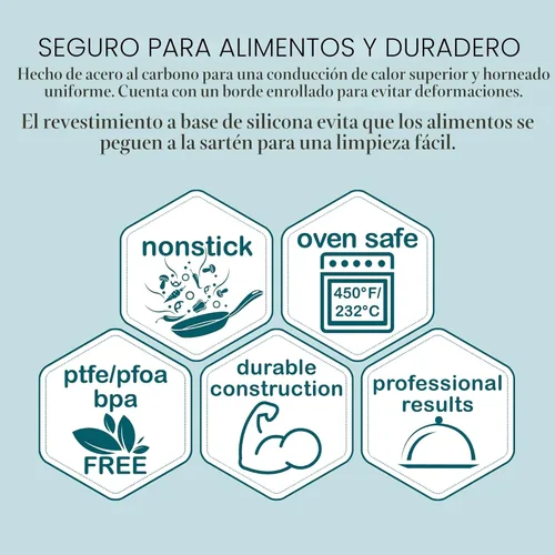 Miniatura 8 de Chicago Metallic Bandeja Profesional para Lasaña Trio, Perfecta para panes de molde, pasteles y más, 12.5 por 16 por 3 pulgadas, Plateado