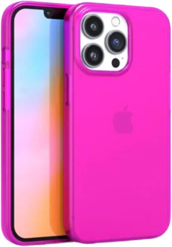Miniatura 17 de FELONY CASE - Funda transparente naranja neón para iPhone 13 Pro Max, compatible con MagSafe - Fundas protectoras a prueba de golpes de 360°