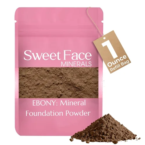 Miniatura 44 de Sweet Face Minerals - Recambio de polvo de base (BEIGE) (bolsa de 0.42 oz) por Sweet Face Minerals, polvo de maquillaje ligero y mineral suelto