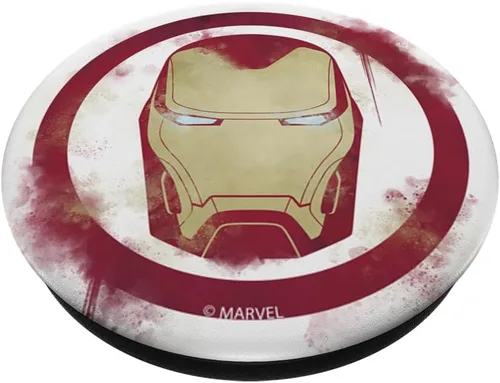 Miniatura 2 de Marvel Avengers Endgame Iron Man Spray Paint Logo - PopSockets Grip and Stand for Phones and Tablets