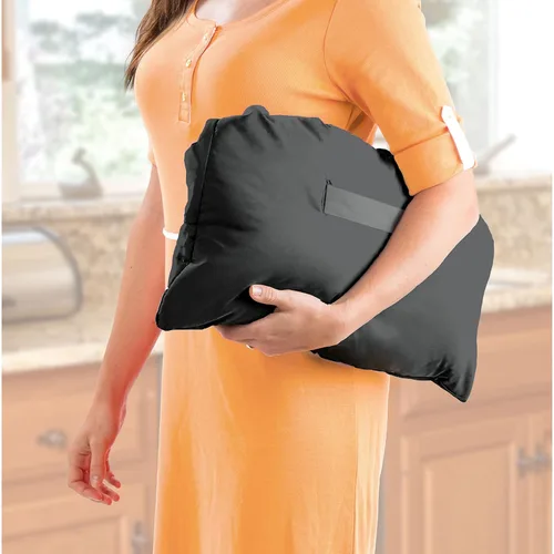 Miniatura 5 de Funda de verano 2 en 1 para carrito de compras (gris jaspeado) y funda para silla alta con posicionador de asiento extraíble, correa, soporte