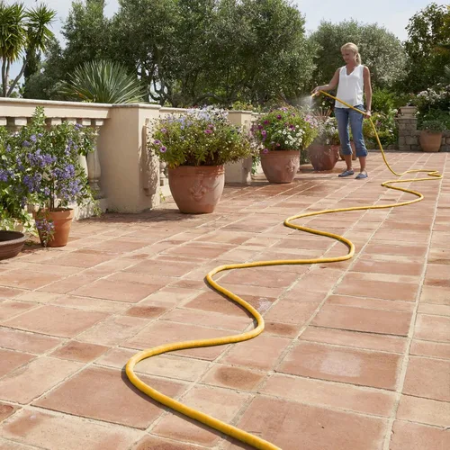 Miniatura 7 de HOZELOCK - Manguera extensible Superhoze de 24.6 ft: Manguera flexible, se estira hasta 3 veces la longitud original Con 2 accesorios Aquastop