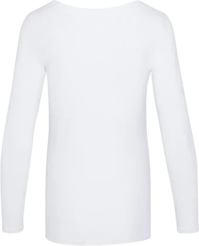 Miniatura 6 de Natural Uniforms Camiseta de manga larga extra ancha con cuello redondo para mujer