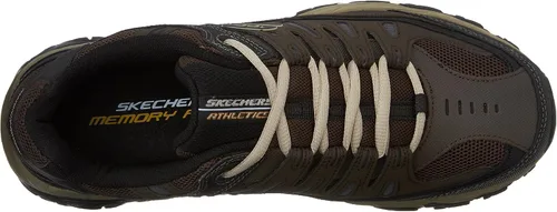 Miniatura 5 de Skechers - Afterburn- Tenis para hombre con cordones y espuma viscoelástica