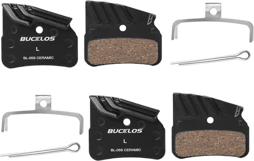 Miniatura 11 de BUCKLOS 2 pares de pastillas de freno de disco BL-01S para cerámica Shimano N03A N04C L05A K04S K04Ti K05S K05Ti M8110 M7110 R9170-F R8070-F R7070-F