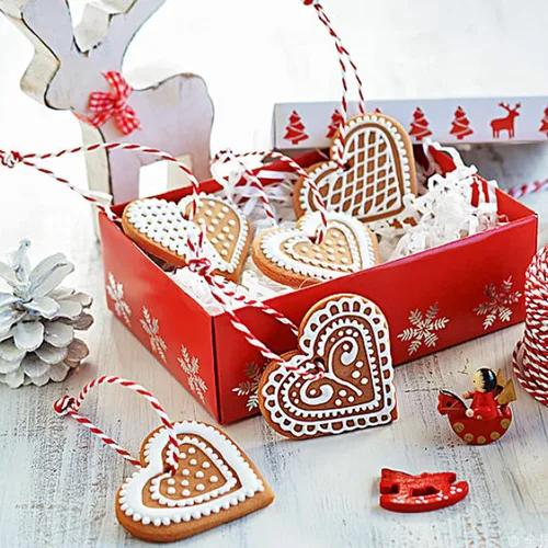 Miniatura 3 de Cuerda de algodón para panaderos: 2 rollos de cordel para envolver regalos de manualidades, hilo de oro de 656 pies, hilo blanco para cocina 24