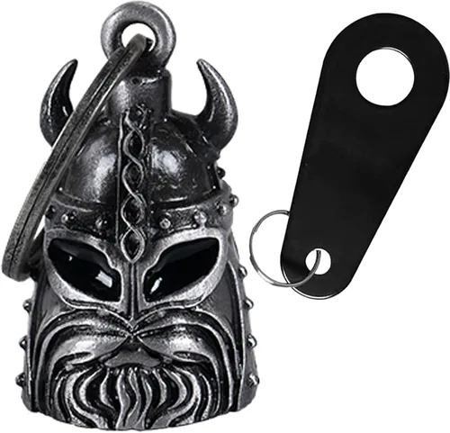 Miniatura 17 de Dream Apparel Campana de Motocicleta Ángel Guardián Aleja Gremlins, Campana de Motociclista para Hombres Mujeres Motociclistas, Regalo de Buena