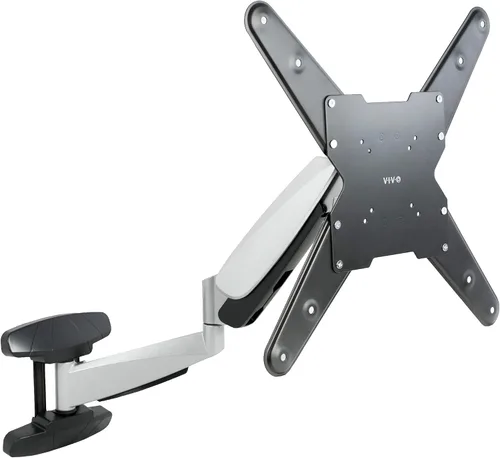 Miniatura 10 de VIVO Montura de pared para TV contrabalanceada de 26 a 55 pulgadas, brazo articulado neumático de resorte ajustable en altura, Max 400x400mm VESA
